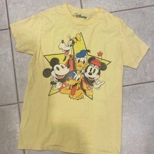 Yellow Disney tee